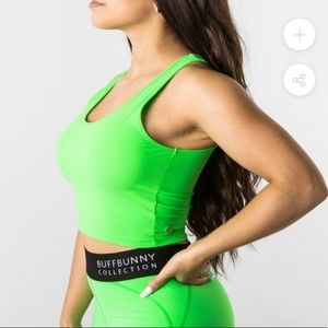 Buffbunny Green Cropped Tank